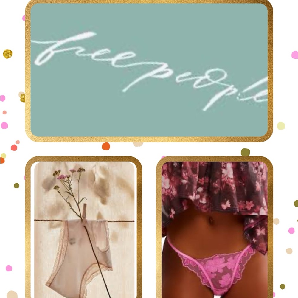 GOING LIVE! Share and join-Free People Bras Robes Underwear and more!!